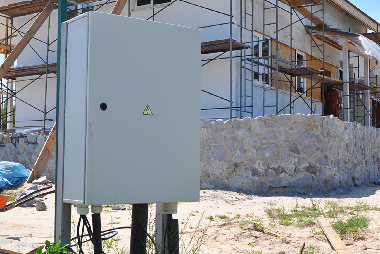 Baustrom bei Elektrotechnik Dreyße in Herbsleben