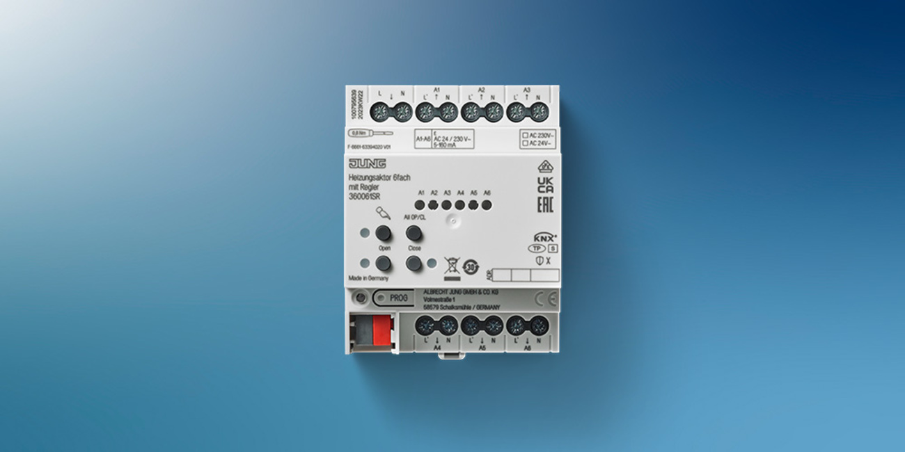 KNX Heizungsaktor 6-fach bei Elektrotechnik Dreyße in Herbsleben