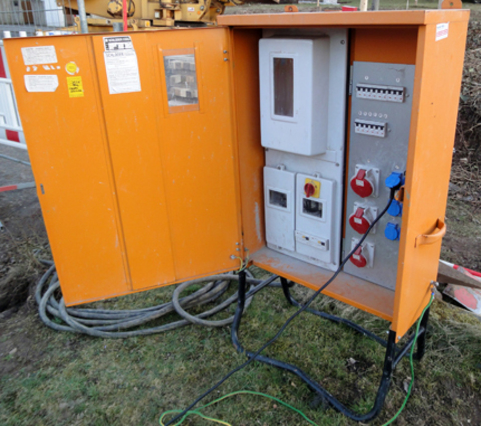 Baustromkasten bei Elektrotechnik Dreyße in Herbsleben