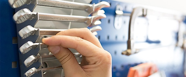 Werkstatt bei Elektrotechnik Dreyße in Herbsleben