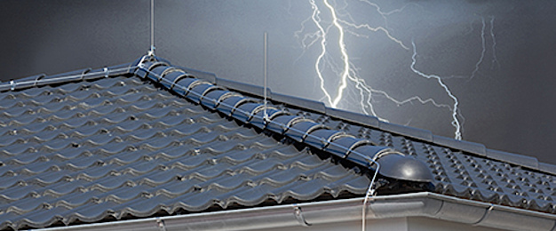 Äußerer Blitzschutz bei Elektrotechnik Dreyße in Herbsleben