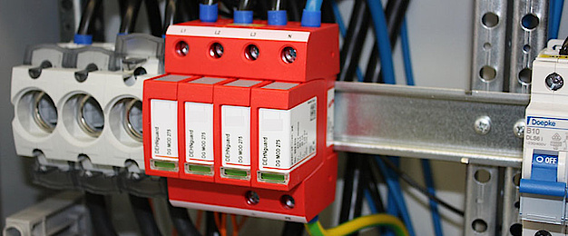Über­spannungs­schutz bei Elektrotechnik Dreyße in Herbsleben