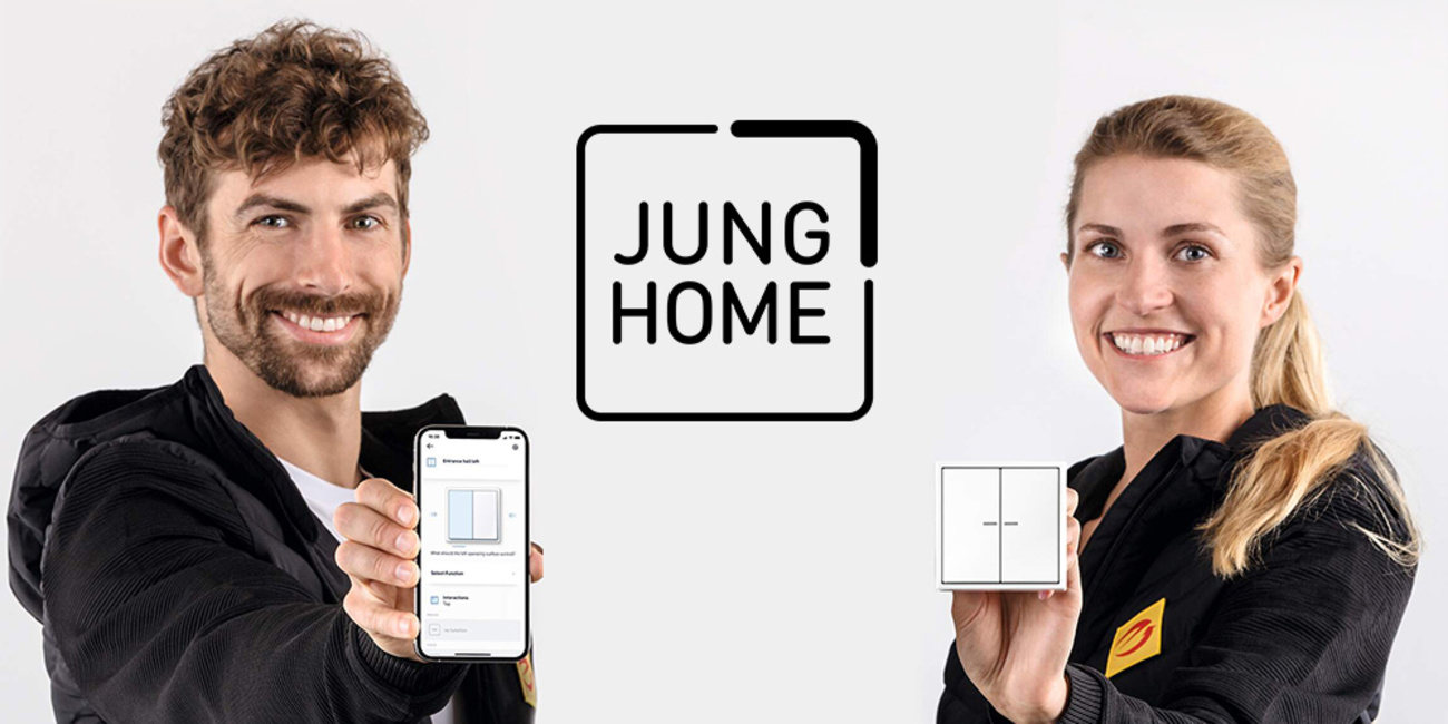 JUNG HOME bei Elektrotechnik Dreyße in Herbsleben